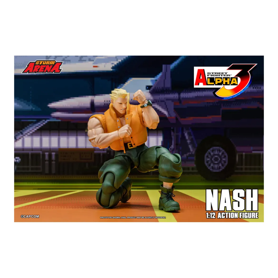 Storm Collectibles - NASH (Charlie) - Street Fighter Alpha Storm Arena 1/12