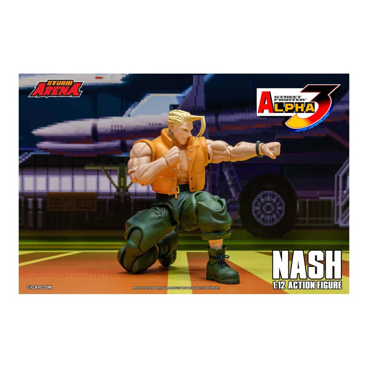 Storm Collectibles - NASH (Charlie) - Street Fighter Alpha Storm Arena 1/12