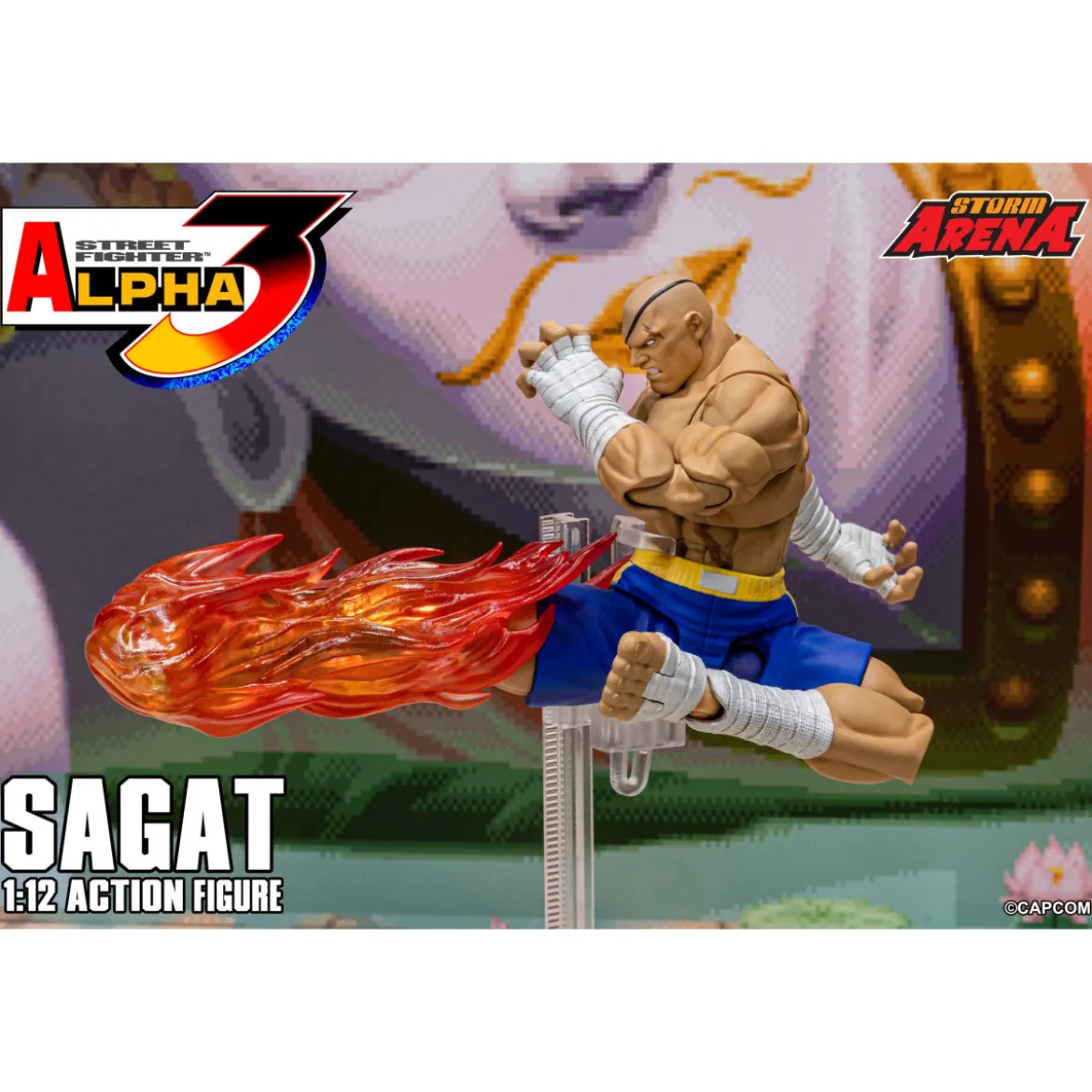 Storm Collectibles - SAGAT - Street Fighter Alpha Storm Arena 1/12
