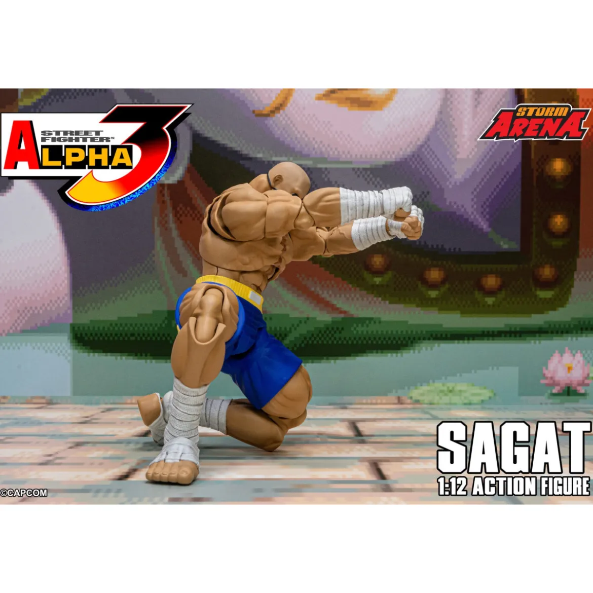 Storm Collectibles - SAGAT - Street Fighter Alpha Storm Arena 1/12