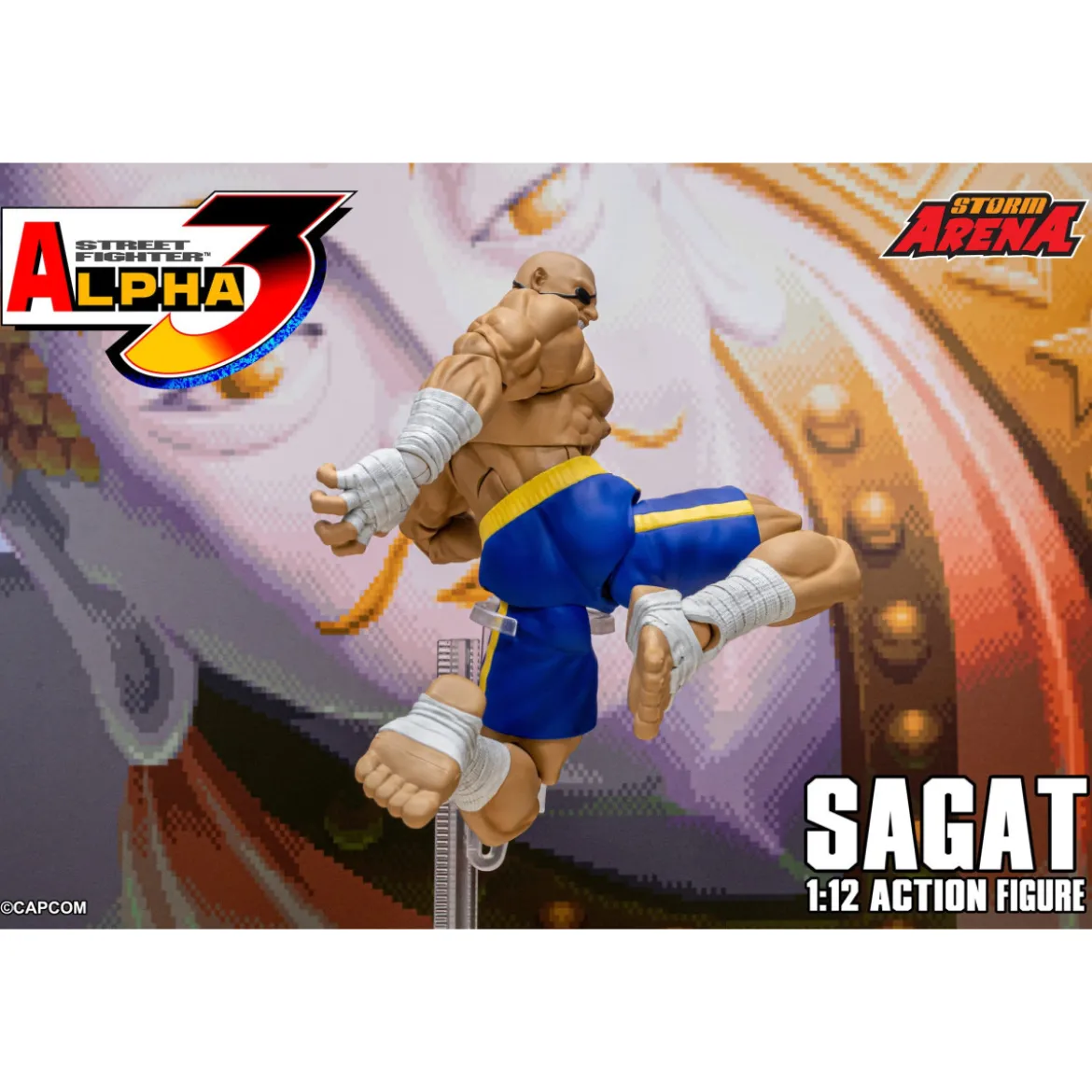 Storm Collectibles - SAGAT - Street Fighter Alpha Storm Arena 1/12