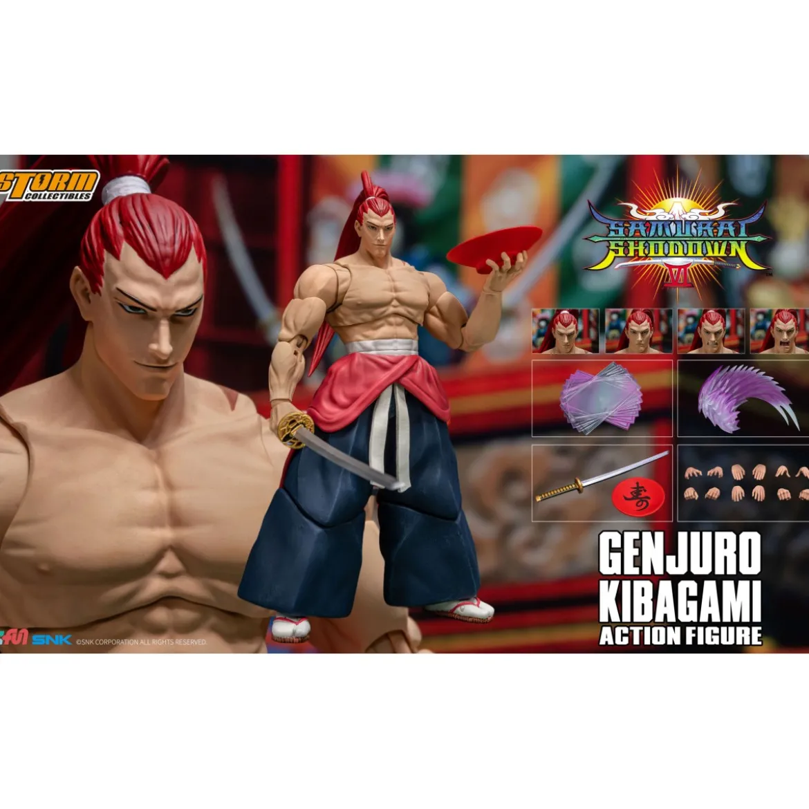 Storm Collectibles - Samurai Shodown VI - GENJURO KIBAGAMI