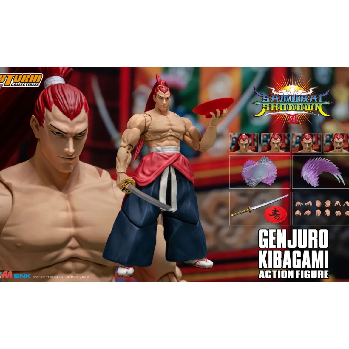 Storm Collectibles - Samurai Shodown VI - GENJURO KIBAGAMI