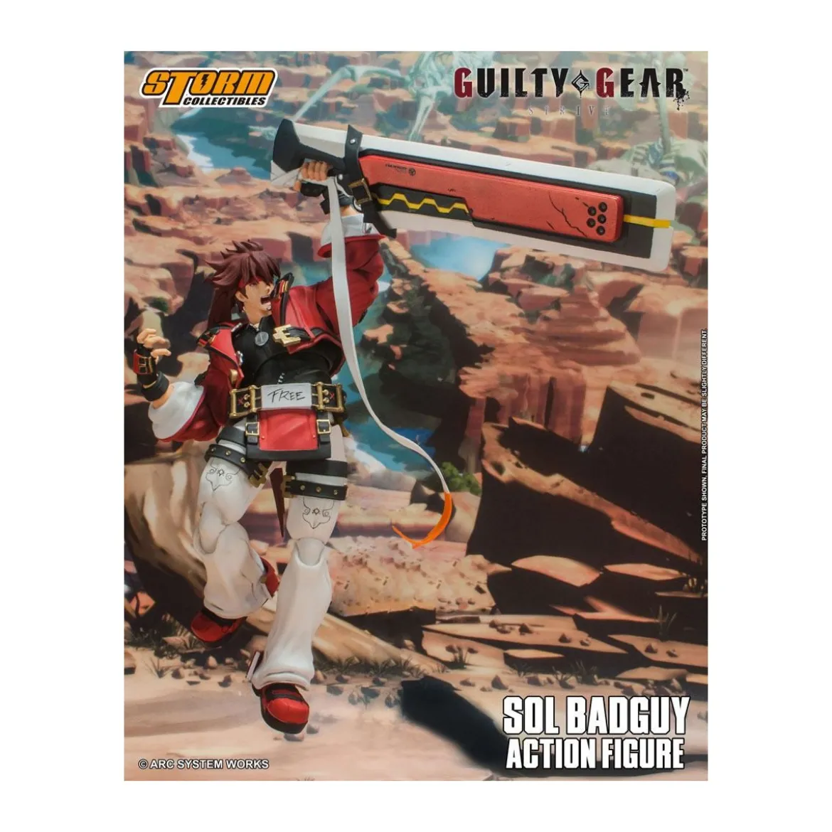 Storm Collectibles - Sol Badguy - Guilty Gear