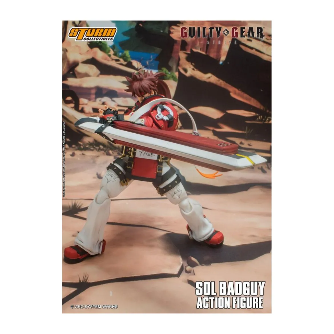 Storm Collectibles - Sol Badguy - Guilty Gear