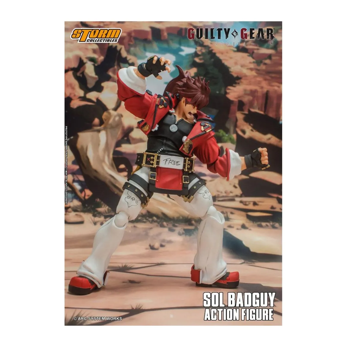 Storm Collectibles - Sol Badguy - Guilty Gear