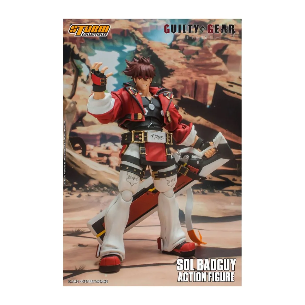 Storm Collectibles - Sol Badguy - Guilty Gear