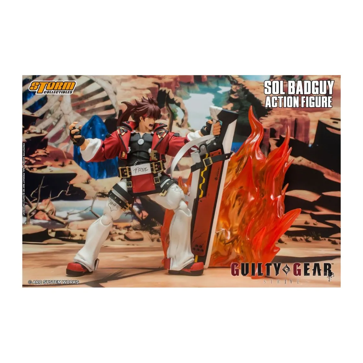 Storm Collectibles - Sol Badguy - Guilty Gear