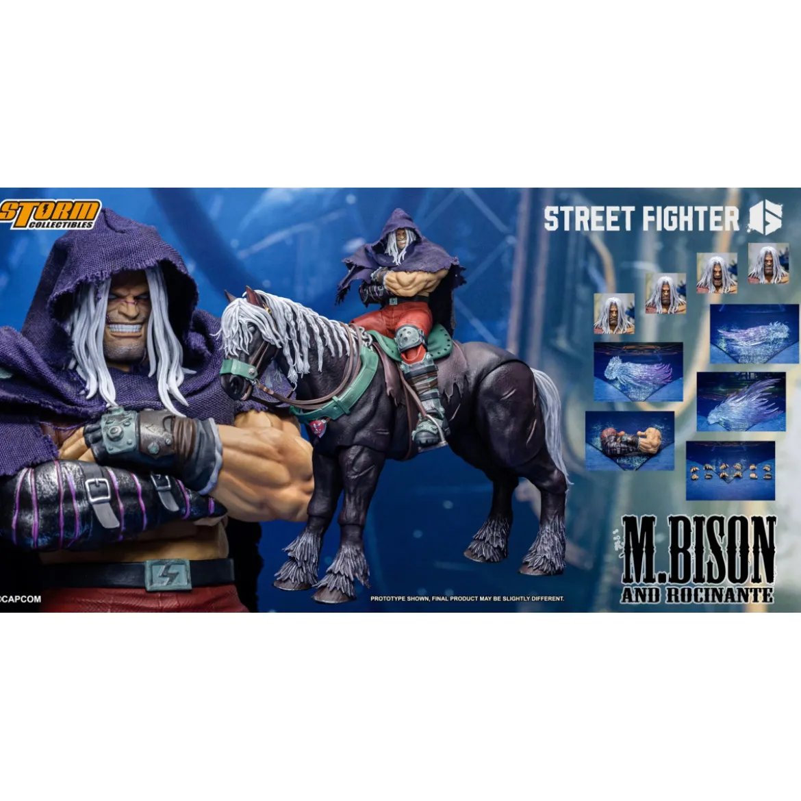 Storm Collectibles - Street Fighter 6 - M.Bison (Vega) & Rocinante