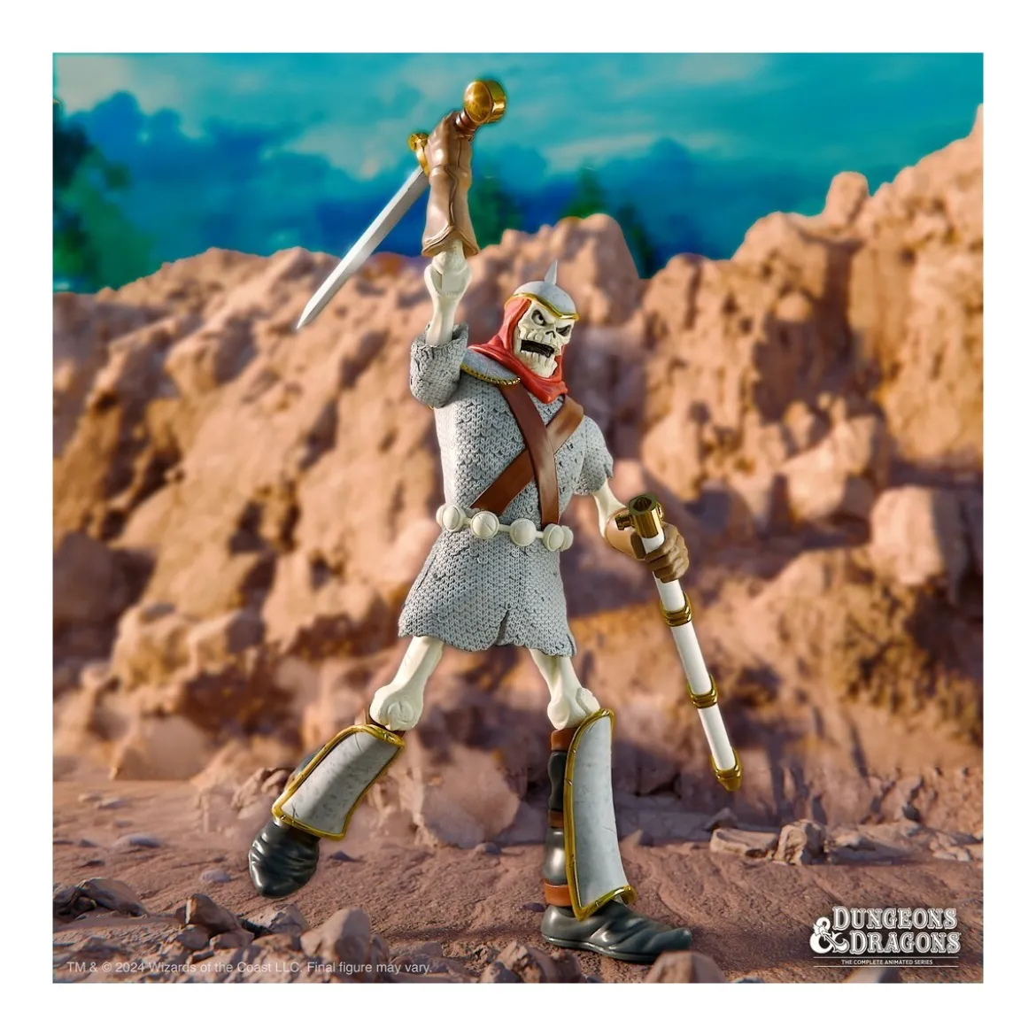 Super 7 - Dekkion (Skeleton Warrior) - Dungeons & Dragons ULTIMATES Wave 1