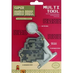 Super Mario - Porte-Clés Outil Multifonction 3 en 1