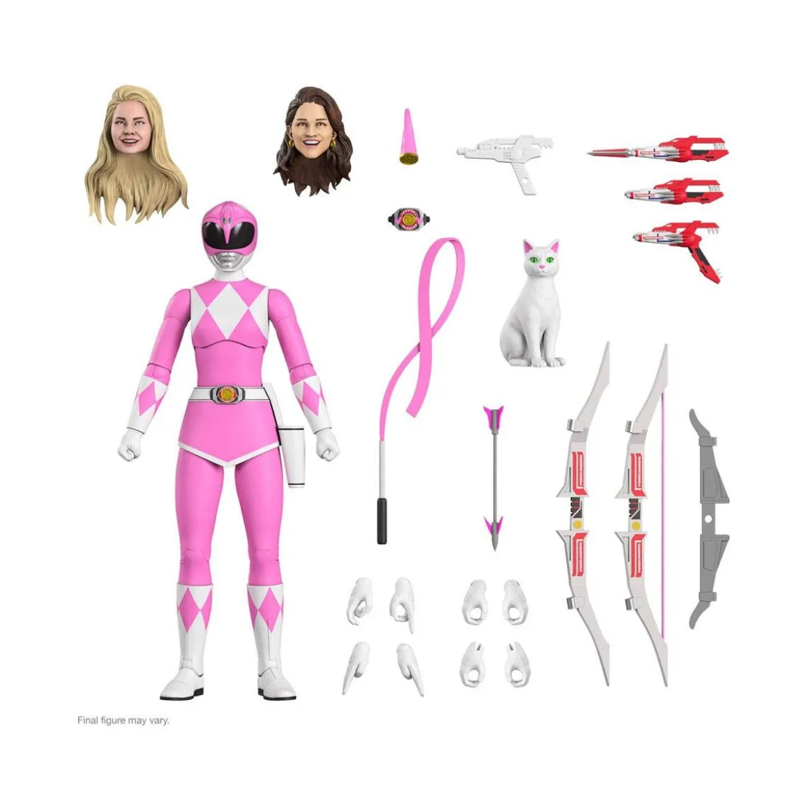 Super 7 - Mighty Morphin Power Rangers - Ultimates Pink Ranger