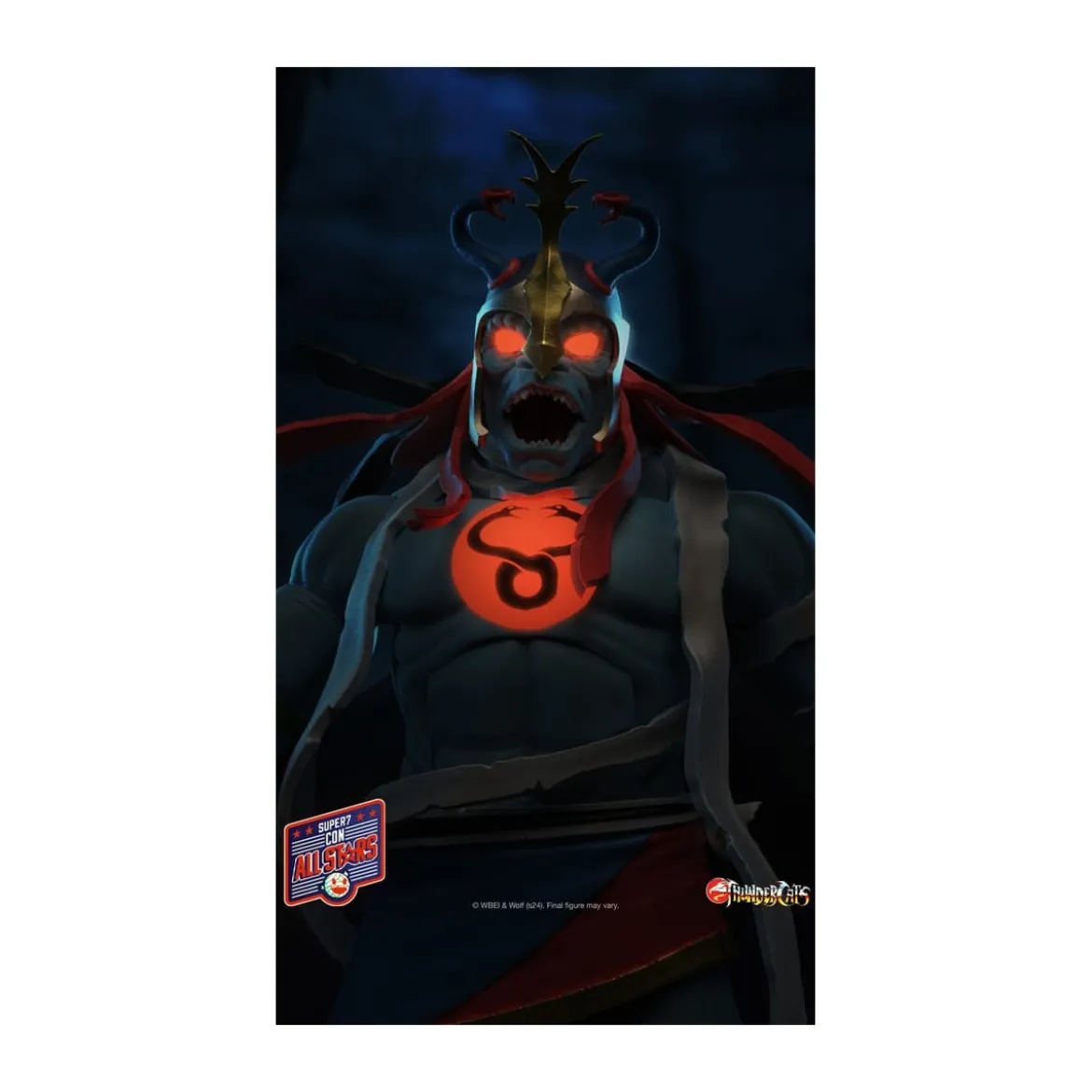 Super 7 - Thundercats - Ultimates Mumm-Ra (LED Eyes)