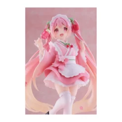 Taito AMP Fig - Hatsune Miku - Newley Written Sakura Miku Japanese Cafe Ver. Reissue
