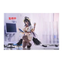 Taito - Desktop Cute Figure Albedo Nurse Version Renewal - Overlord