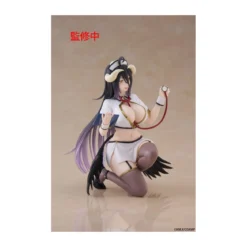 Taito - Desktop Cute Figure Albedo Nurse Version Renewal - Overlord