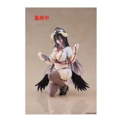 Taito - Desktop Cute Figure Albedo Nurse Version Renewal - Overlord