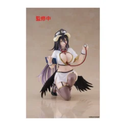 Taito - Desktop Cute Figure Albedo Nurse Version Renewal - Overlord