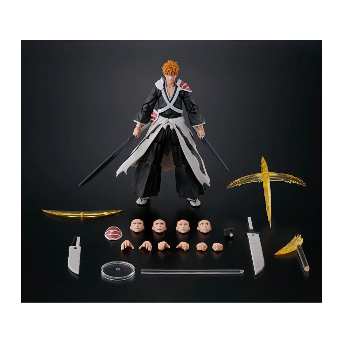 Tamashii Bandai - ICHIGO KUROSAKI Dual Zangetsu - BLEACH 1000 YEAR BLOOD WAR - SH Figuarts SHF