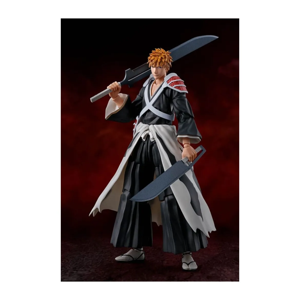 Tamashii Bandai - ICHIGO KUROSAKI Dual Zangetsu - BLEACH 1000 YEAR BLOOD WAR - SH Figuarts SHF