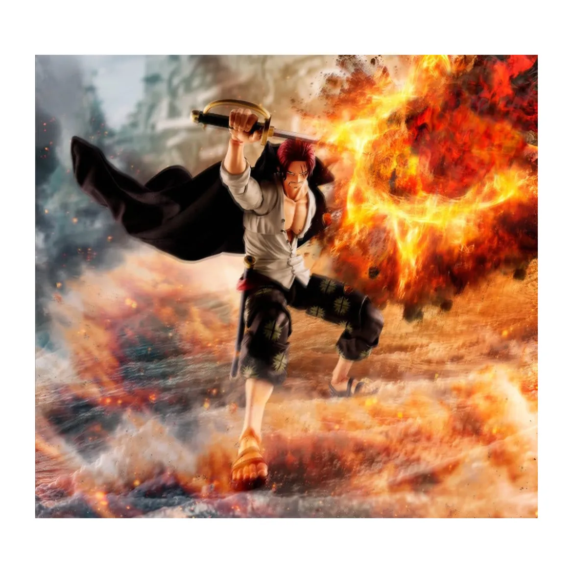 Tamashii Bandai One Piece - Shanks - Marineford - S.H. Figuarts SHF