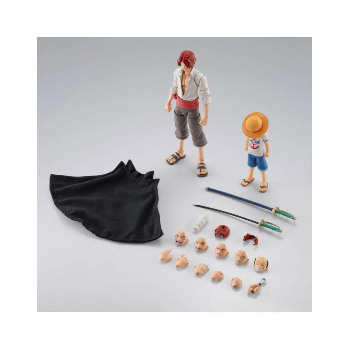 Tamashii Bandai One Piece - Shanks & Monkey.D.Luffy - Childhood - S.H. Figuarts SHF