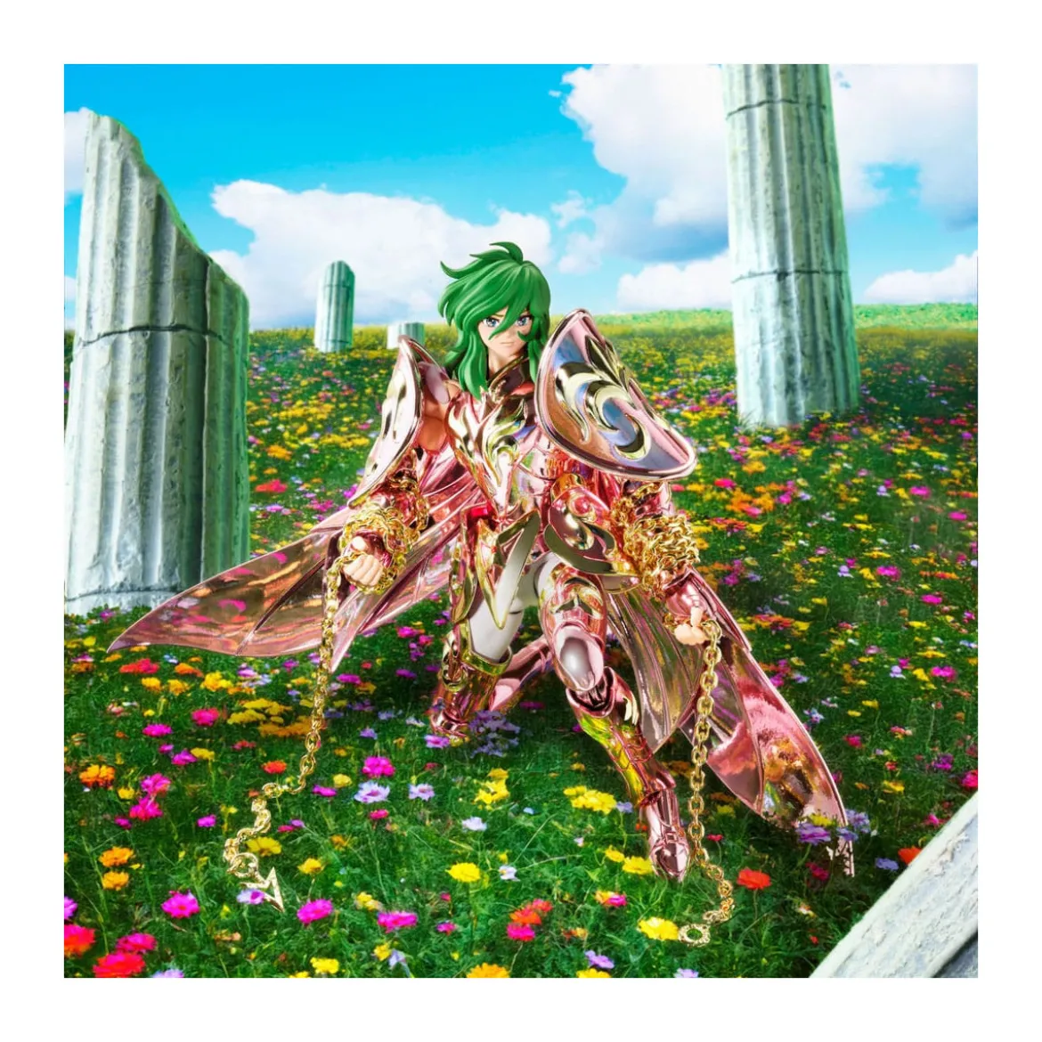 Tamashii Bandai Saint Seiya - Andromeda Shun God Cloth V4 - Myth Cloth EX Metal