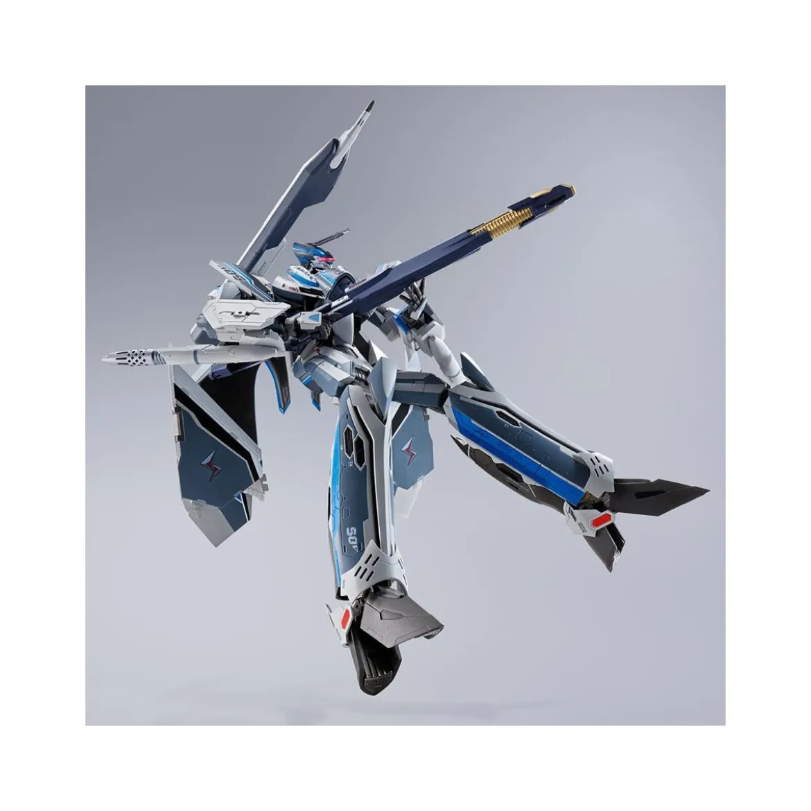 Tamashii Bandai - VF-31AX (Hayate Immelmann Use) Kairos-Plus DX Chogokin - Macross Delta: Absolute Live!!!!!!