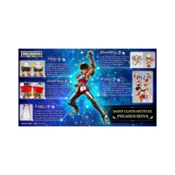 Tamashii Nation - Saint Seiya Myth Cloth EX Metal - Pegasus Seiya (First Bronze Cloth) - Seiya de Pegase