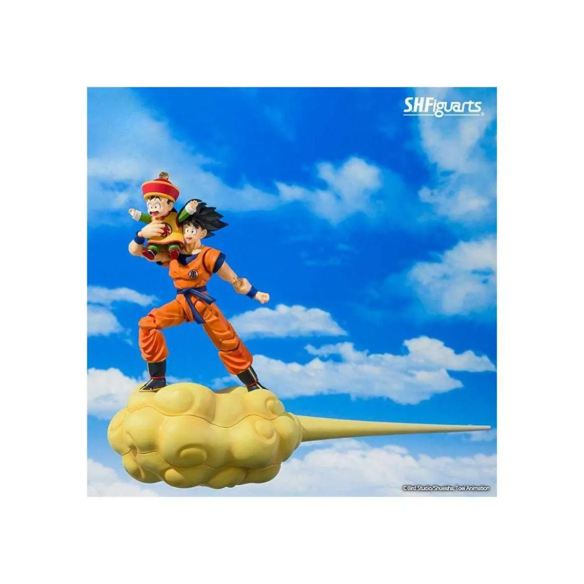 Tamashii Nations - Dragon Ball Z - Son Goku & Son Gohan Kid & Kinto-un Regular version - SHF SHFiguarts