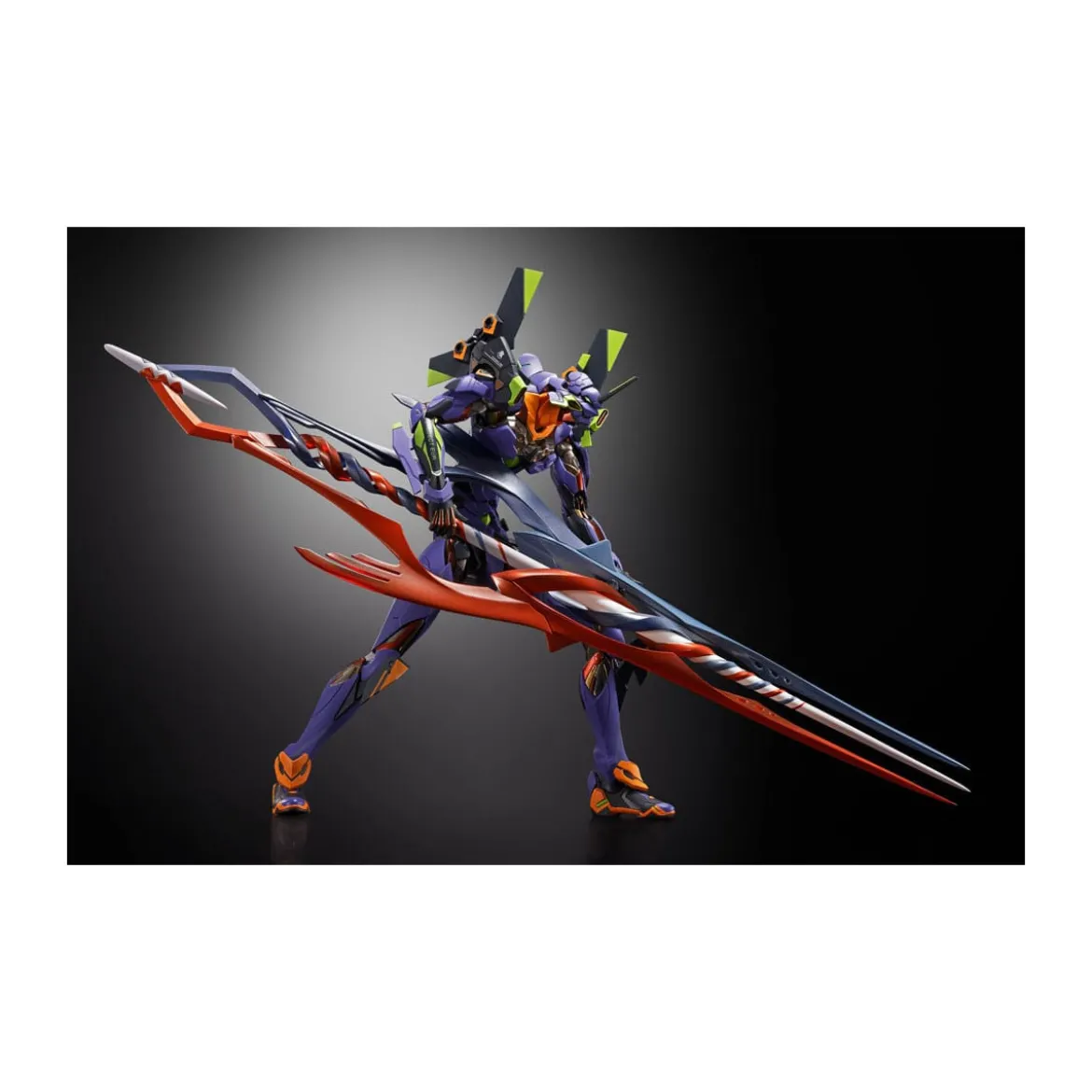 Tamashii Nations - EVA-01 Test Type 30th with the Spear of Gaius - Metal Build - Evangelion