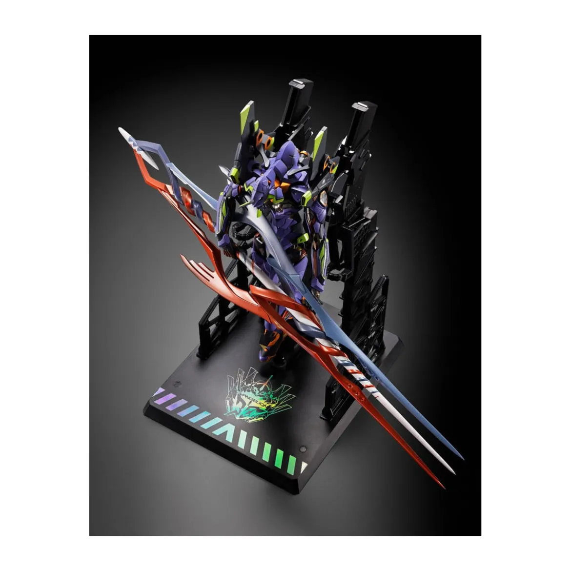 Tamashii Nations - EVA-01 Test Type 30th with the Spear of Gaius - Metal Build - Evangelion