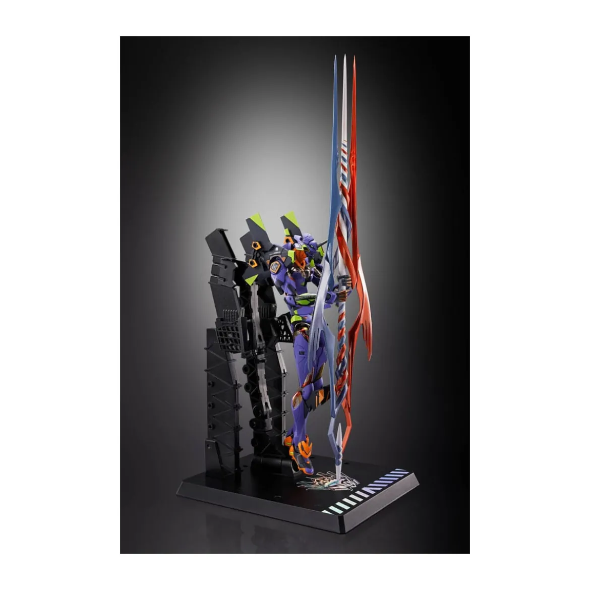 Tamashii Nations - EVA-01 Test Type 30th with the Spear of Gaius - Metal Build - Evangelion