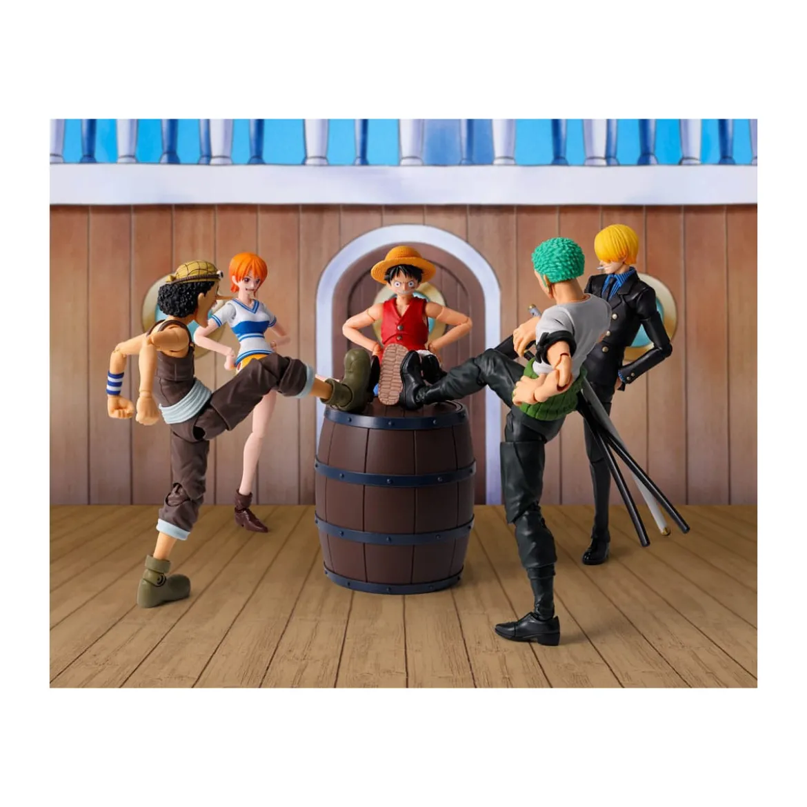 Tamashii Nations One Piece - PARTY SET - THE STRAW HAT CREW - SHF SHFiguarts