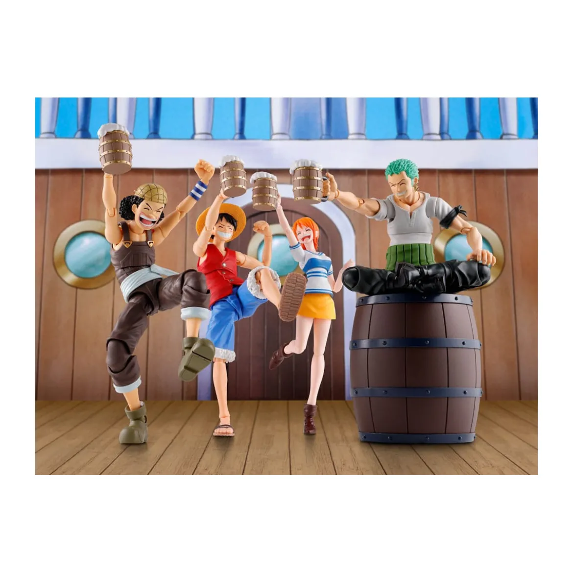 Tamashii Nations One Piece - PARTY SET - THE STRAW HAT CREW - SHF SHFiguarts