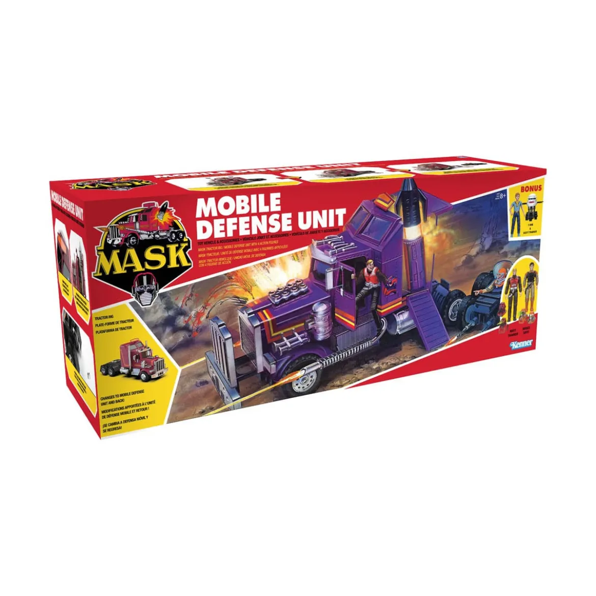 The loyal subjects - M.A.S.K. - Bruce Sato and Matt Trakker with Rhino Limited Edition