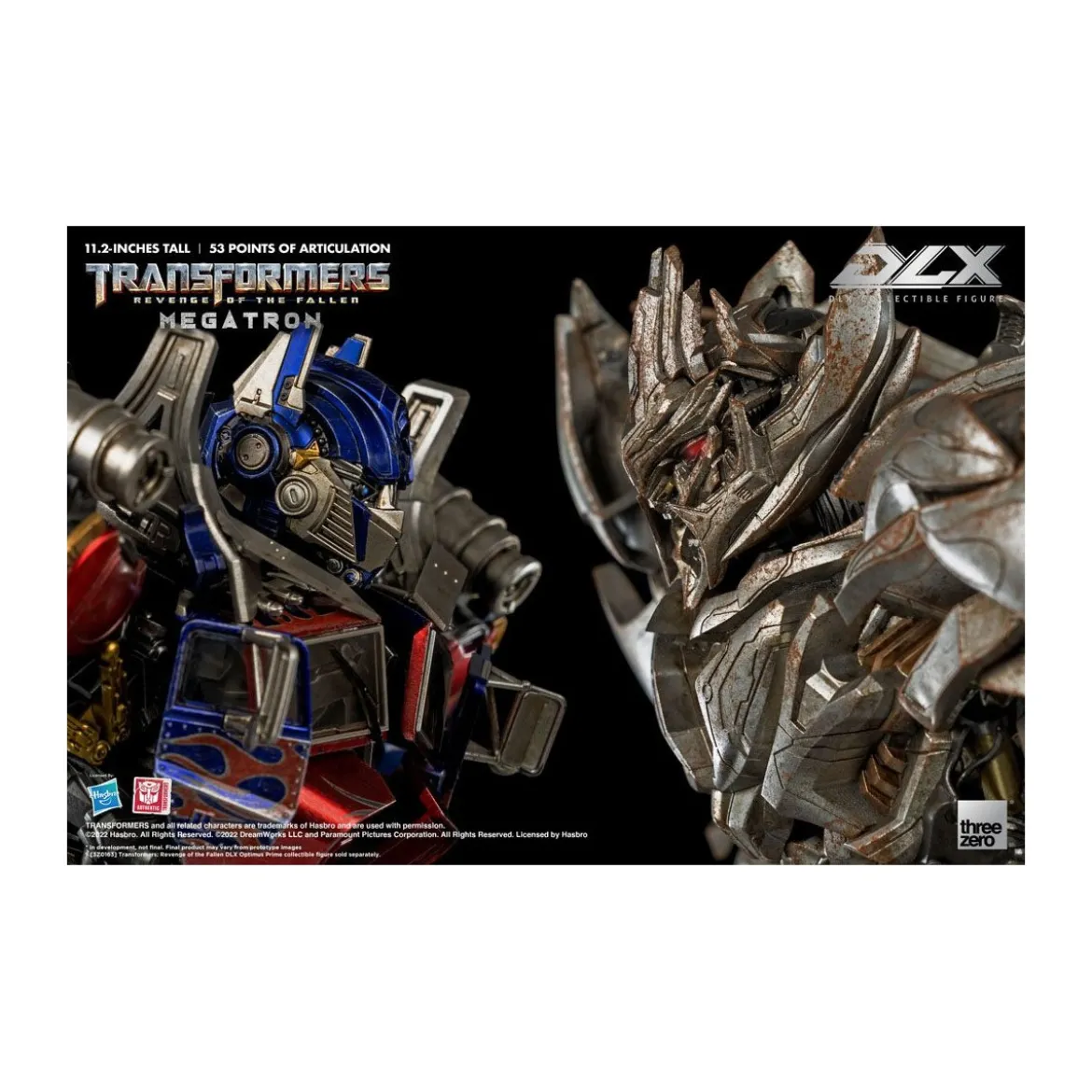 Three0 Transformers - DLX MEGATRON - Transformers 2 : La Revanche