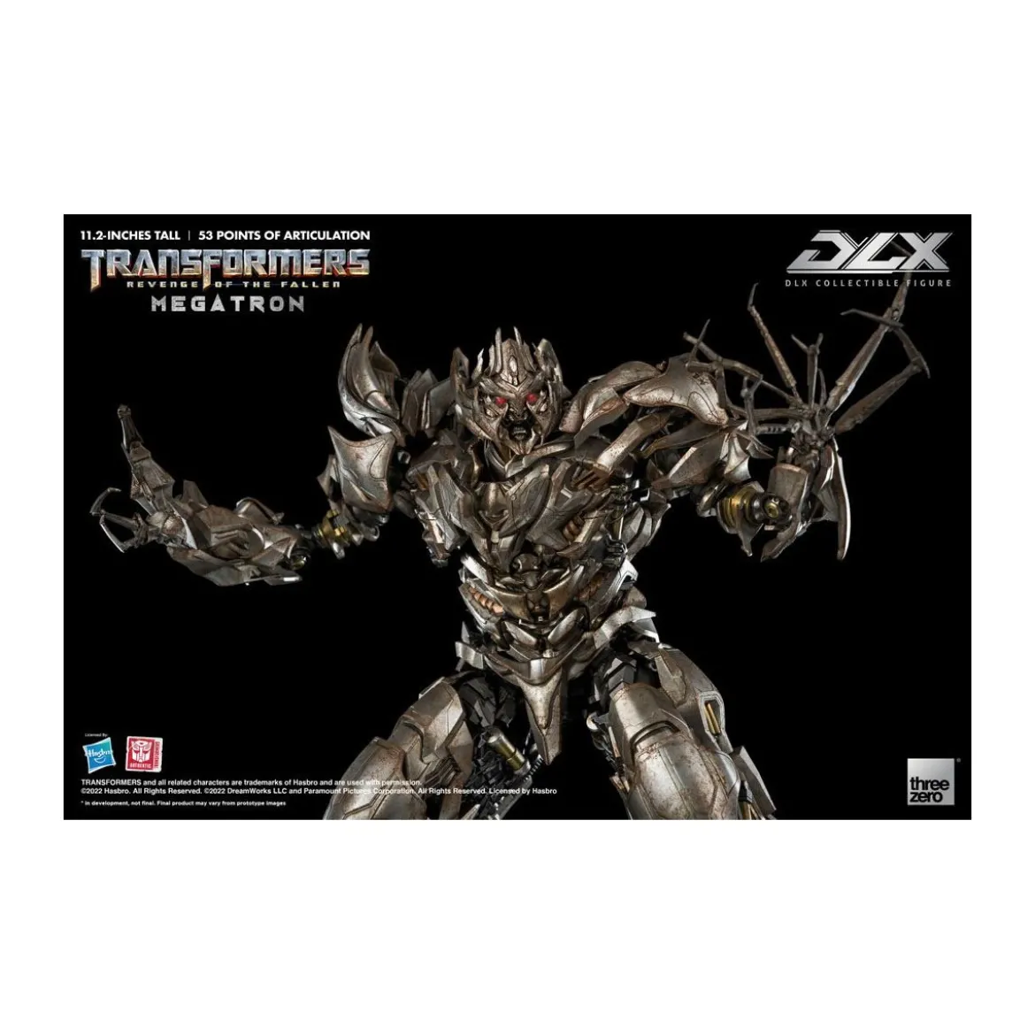 Three0 Transformers - DLX MEGATRON - Transformers 2 : La Revanche