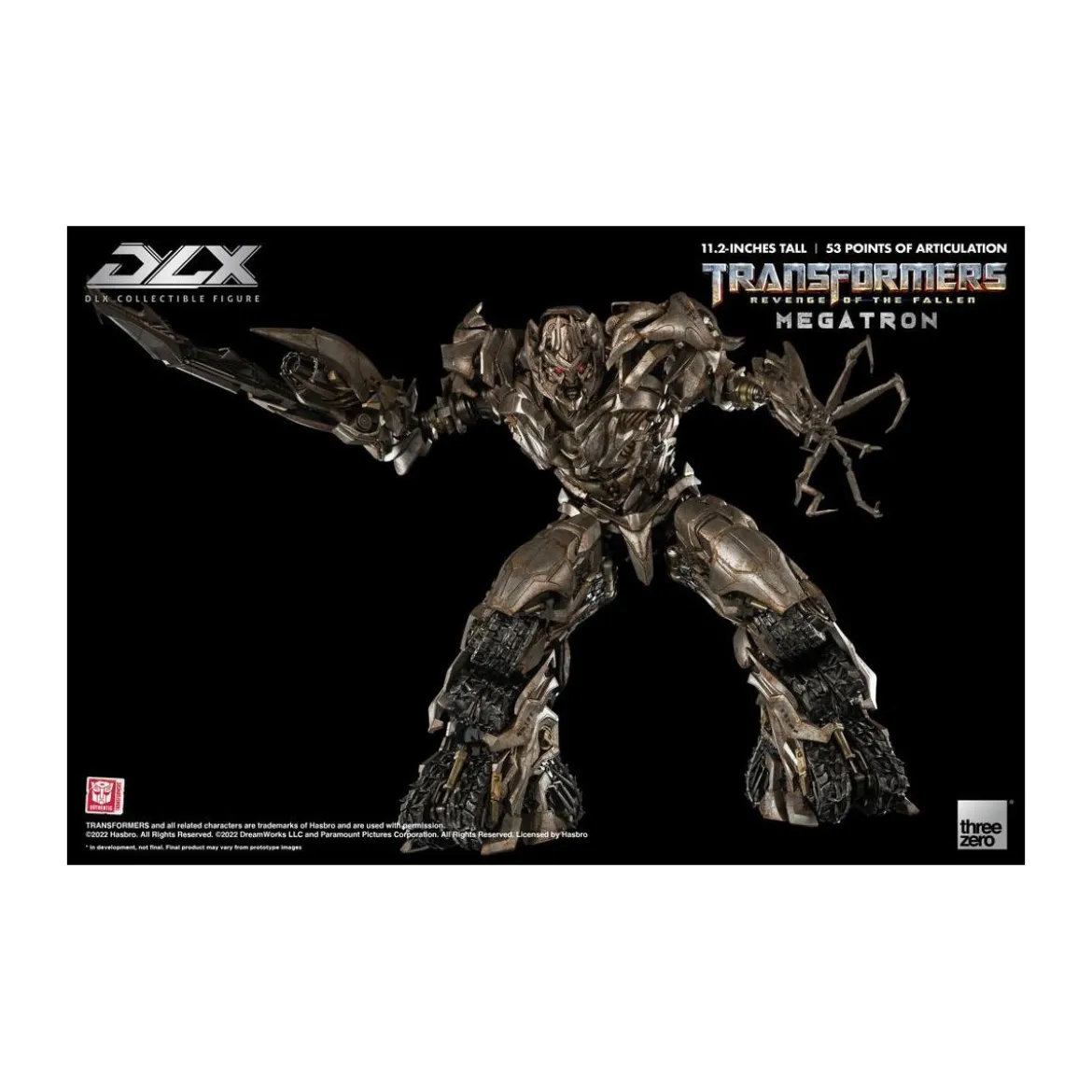 Three0 Transformers - DLX MEGATRON - Transformers 2 : La Revanche