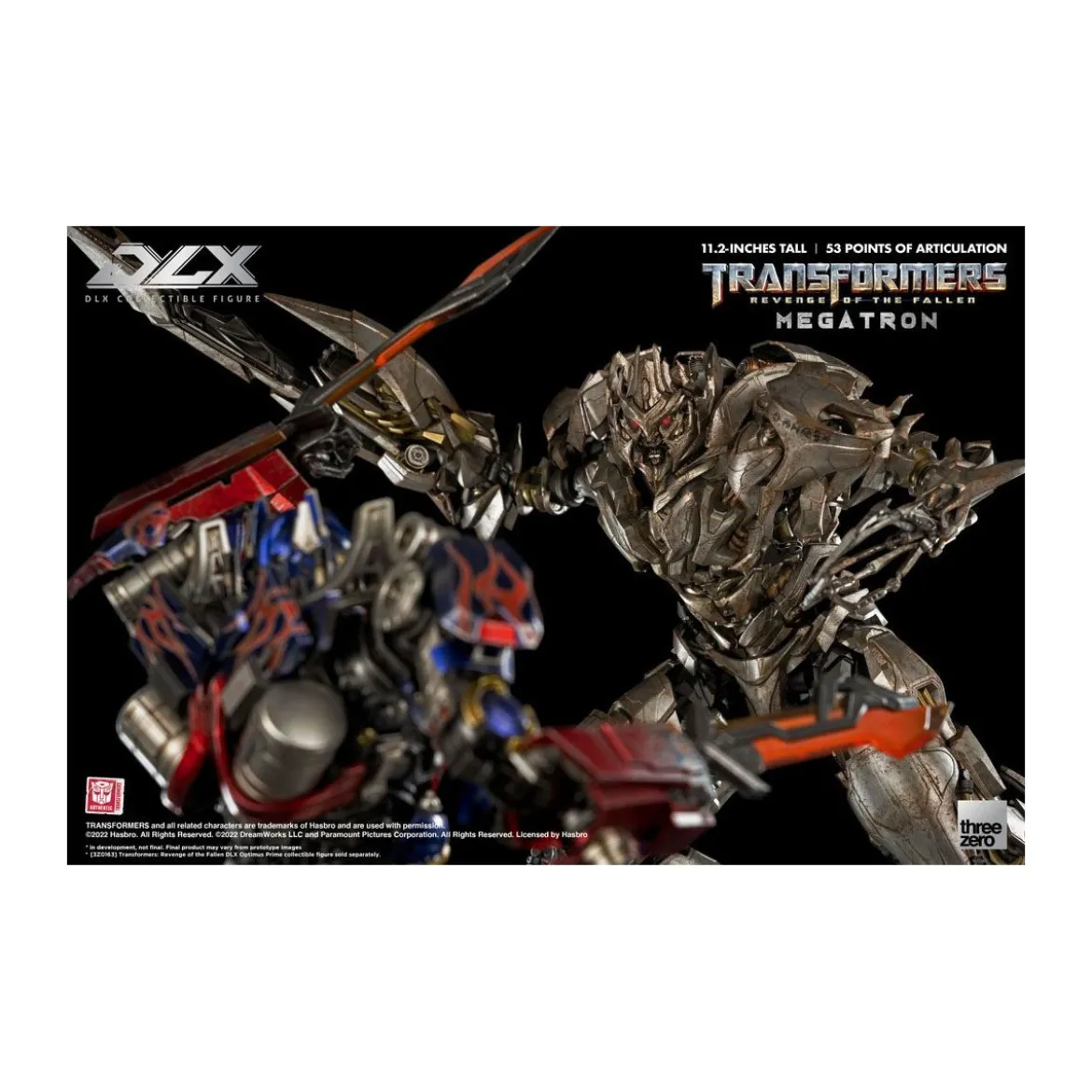 Three0 Transformers - DLX MEGATRON - Transformers 2 : La Revanche