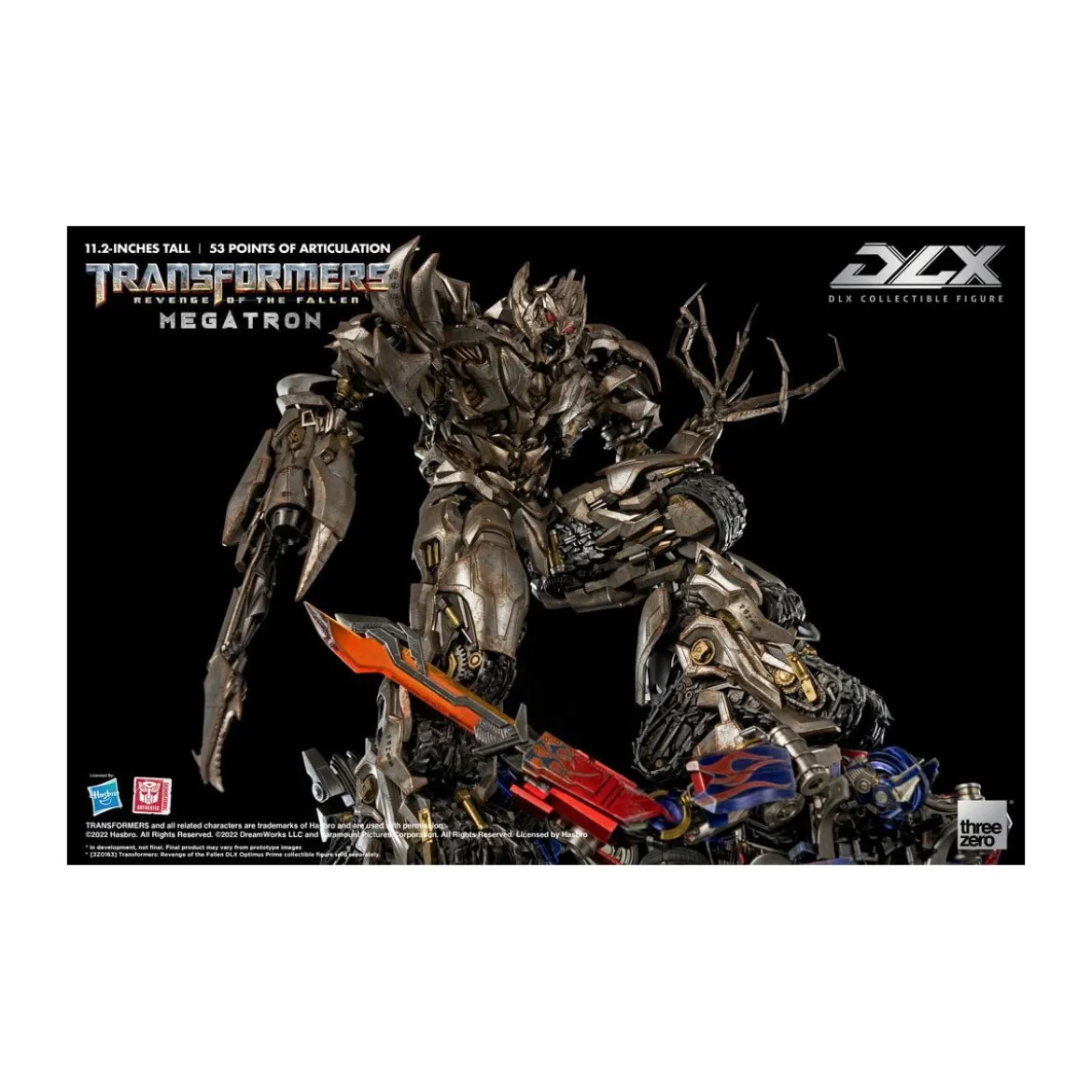 Three0 Transformers - DLX MEGATRON - Transformers 2 : La Revanche