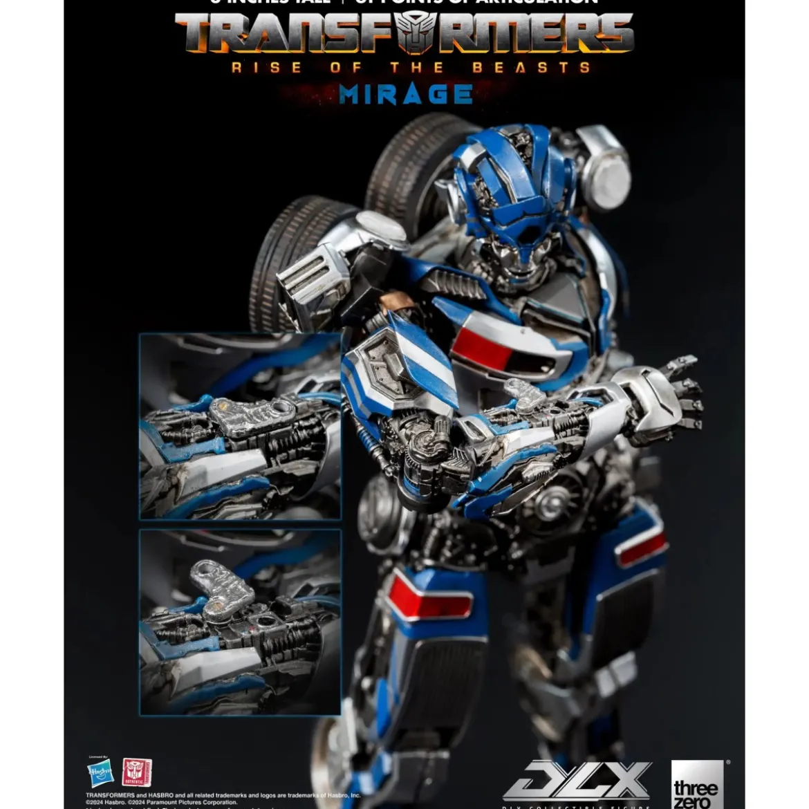 Three0 Transformers - DLX MIRAGE - Transformers: Rise of the Beasts