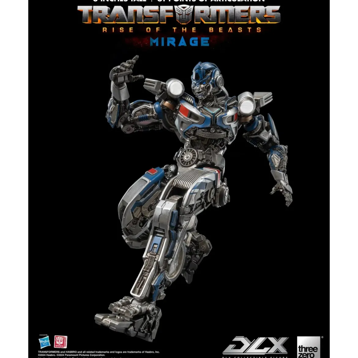 Three0 Transformers - DLX MIRAGE - Transformers: Rise of the Beasts