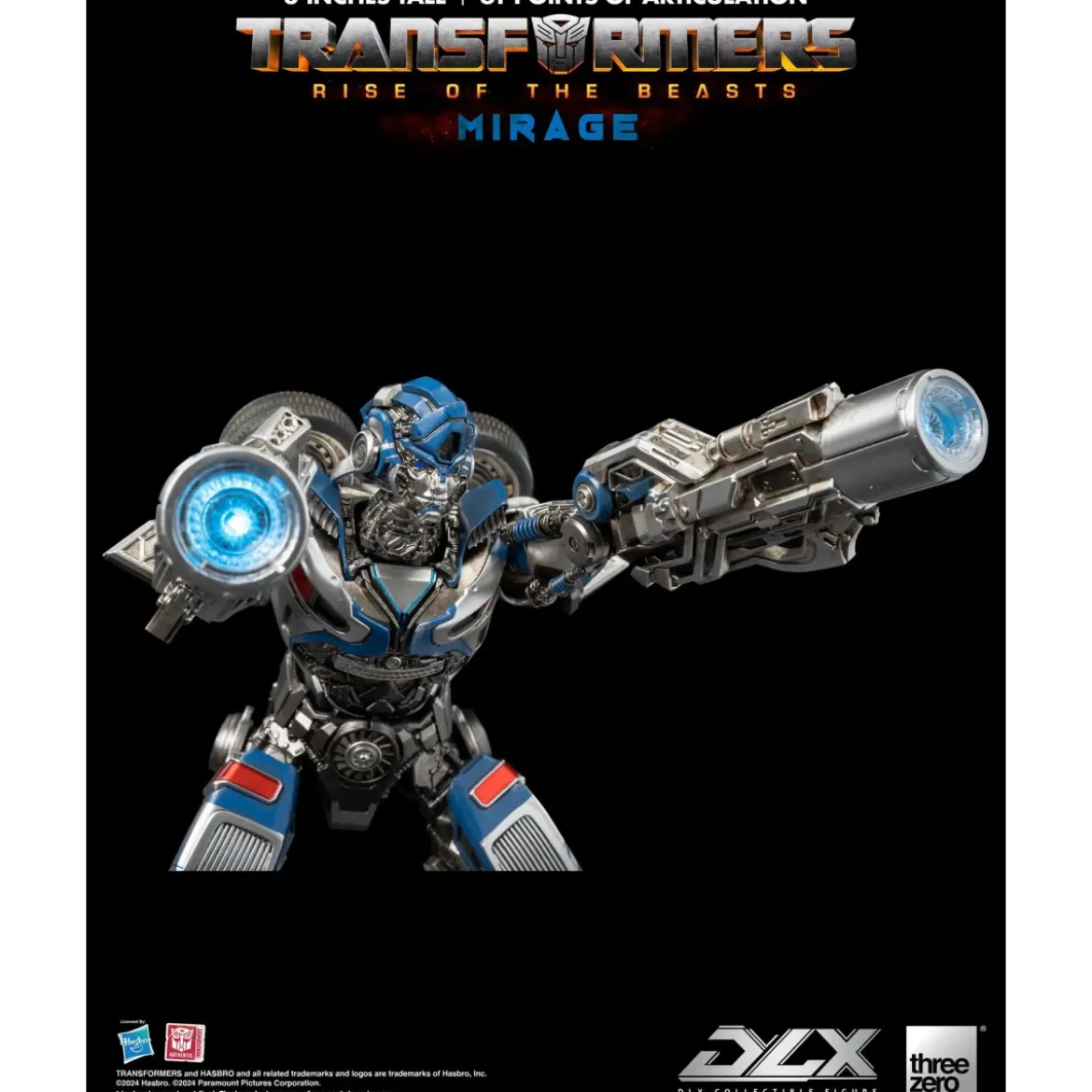 Three0 Transformers - DLX MIRAGE - Transformers: Rise of the Beasts