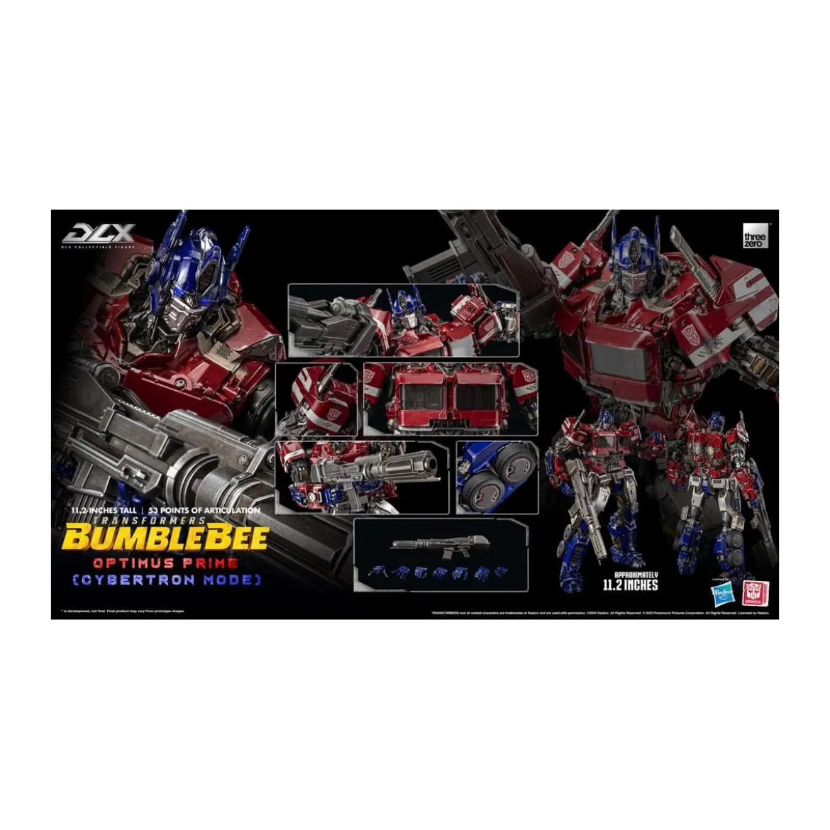 Three0 Transformers - DLX Optimus Prime (Cybertron Mode) 1/6 - Transformers: Bumblebee
