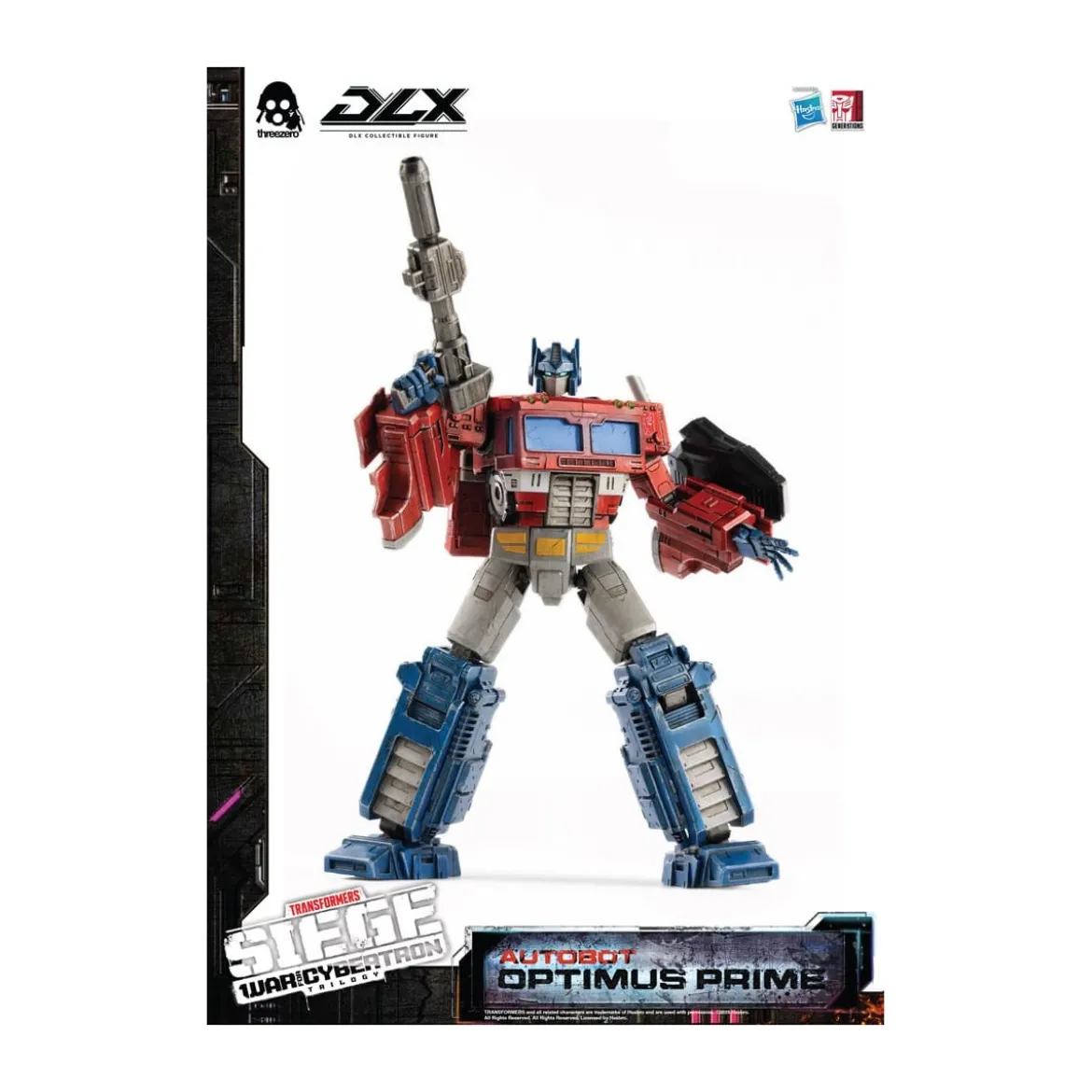 Three0 Transformers - DLX OPTIMUS PRIME - War For Cybertron Trilogy