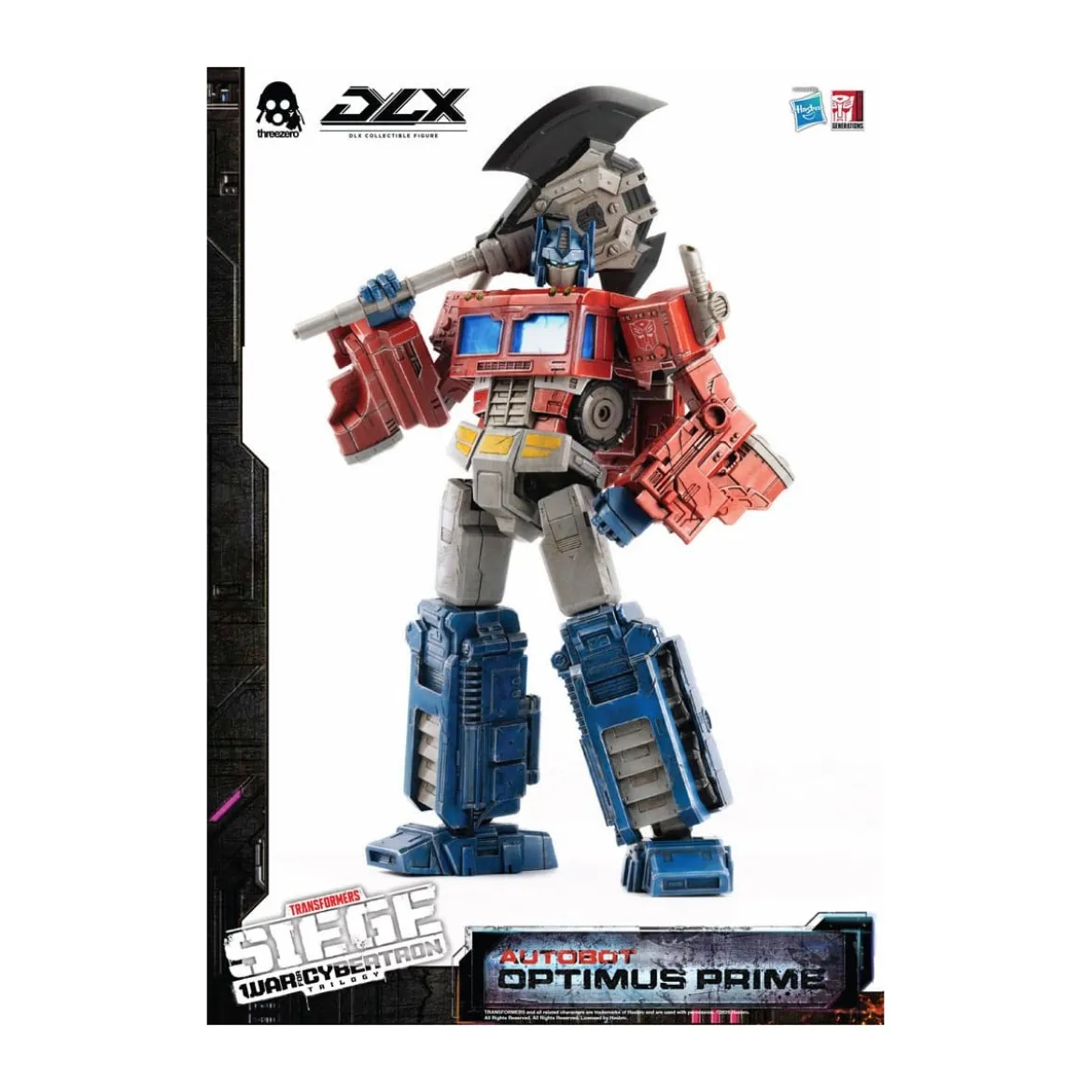 Three0 Transformers - DLX OPTIMUS PRIME - War For Cybertron Trilogy
