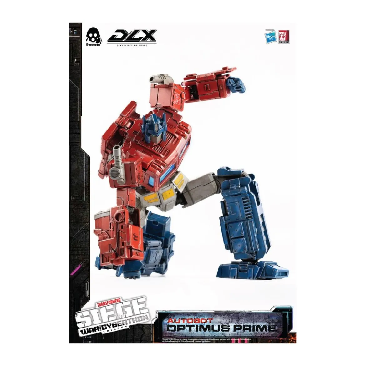 Three0 Transformers - DLX OPTIMUS PRIME - War For Cybertron Trilogy