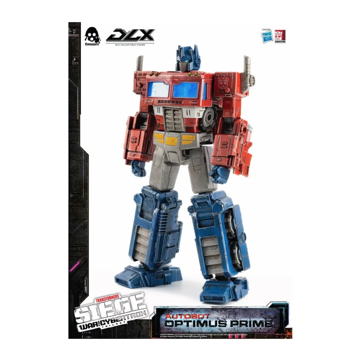 Three0 Transformers - DLX OPTIMUS PRIME - War For Cybertron Trilogy