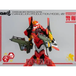 Three Zero - Evangelion Production Model-02 (EVA-02) - Evangelion: New Theatrical Edition figurine Robo-Dou